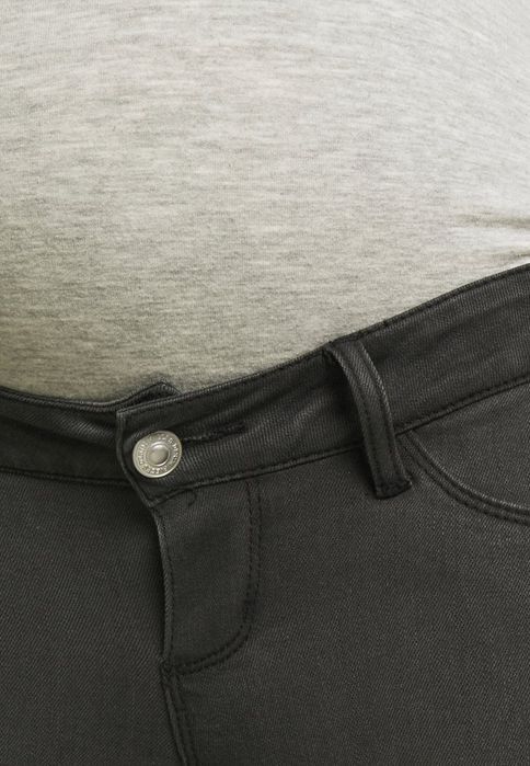 Jeansy ciążowe rurki Pieces Maternity S