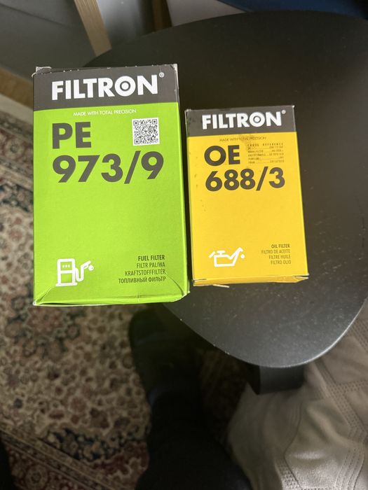 Filtr paliwa PE 973/9 i Filtr Oleju OE 688/3