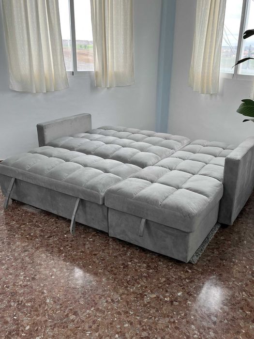barato sofa cama novo com porte grátis