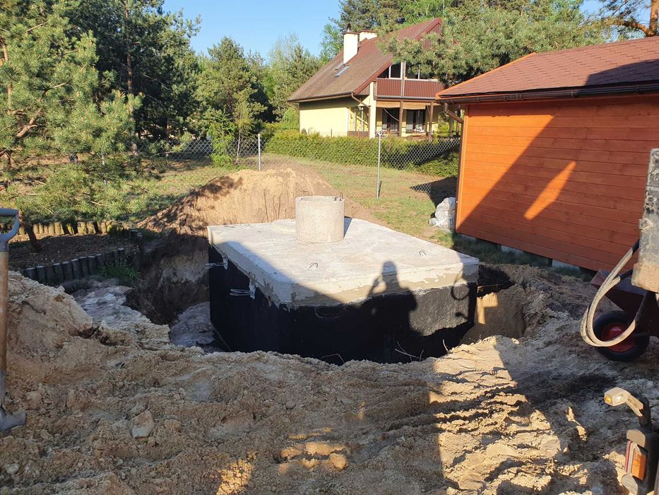 Szambo, szamba, zbiorniki betonowe Czarnożyły