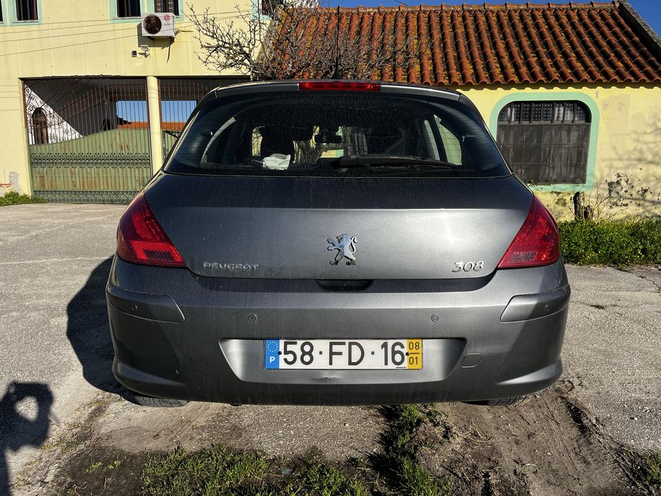 Peugeot 308 HDI 1.6 ano 2008 TROCO POR MOTA