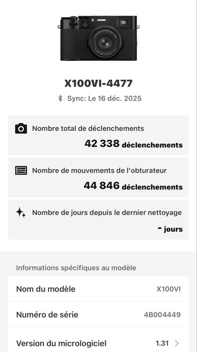 Fujifilm x100VI black