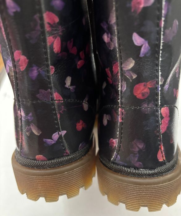 Botki sztyblety PRIMIGI czarne kwiatowy print 32, skórzana wkładka