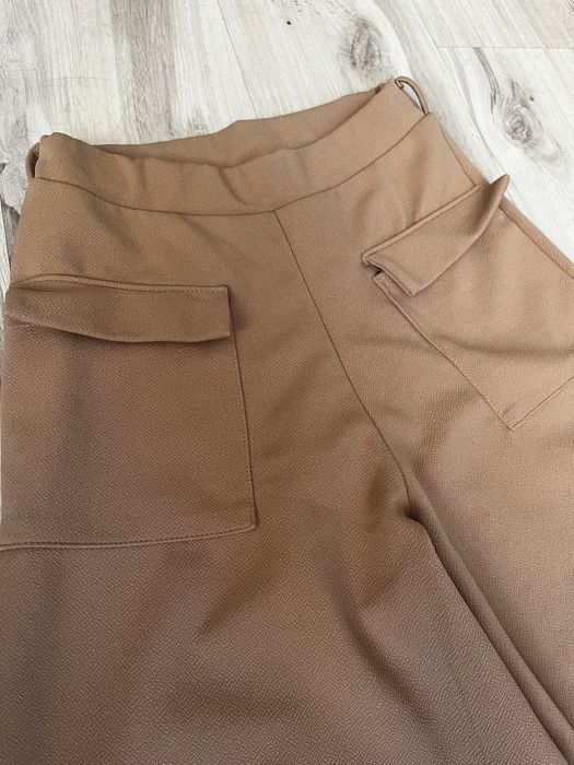 Damskie letnie  spodnie szerokie nogawki