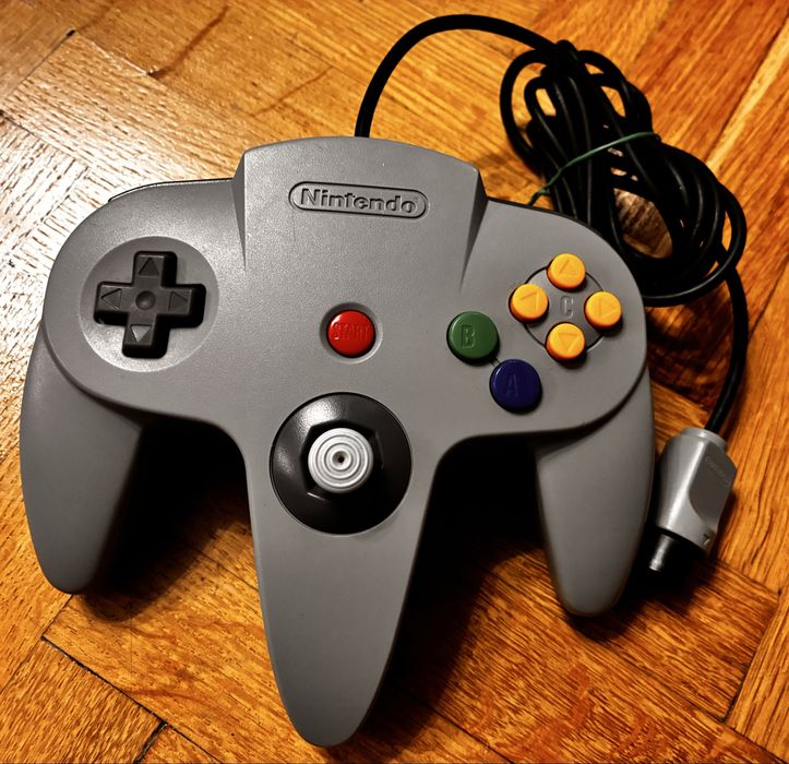 Nintendo 64 + Super Mario 64 z Japonii + zasilacz EU