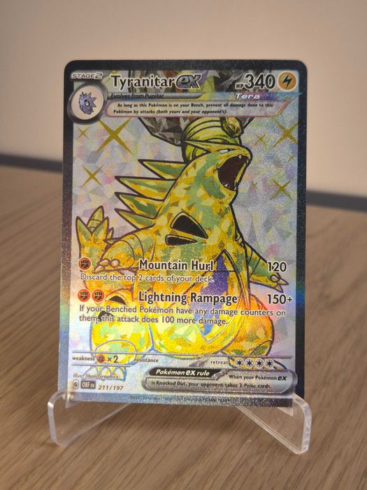Karta Pokemon TCG: Tyranitar ex (OBF 211)