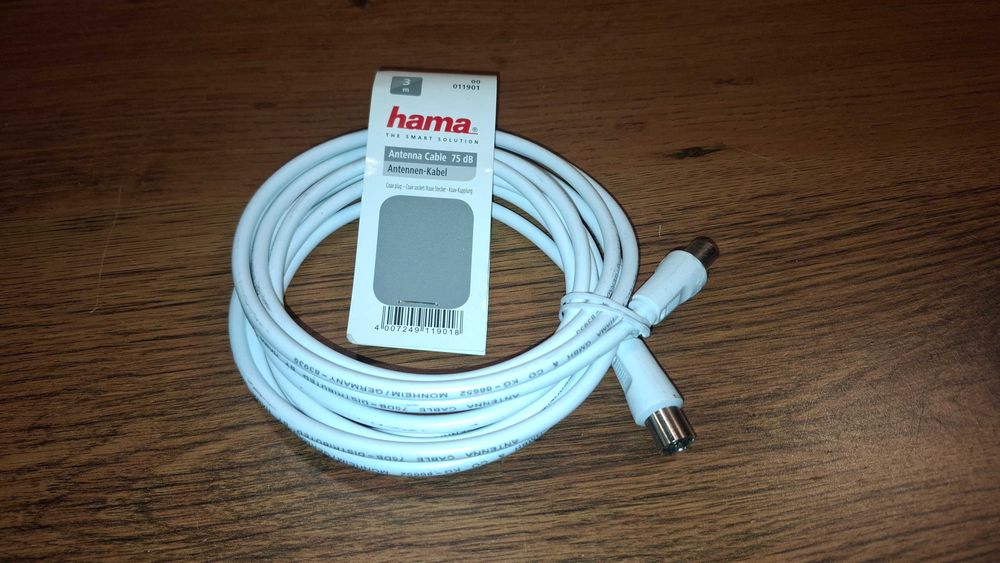 Kabel Antenowy - HAMA - 3 metry