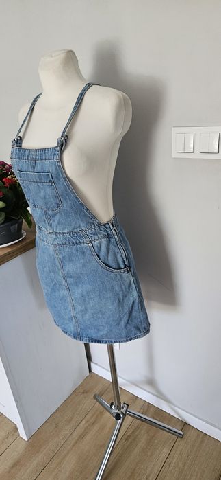 Ogrodniczki stradivarius s niebieskie letnie