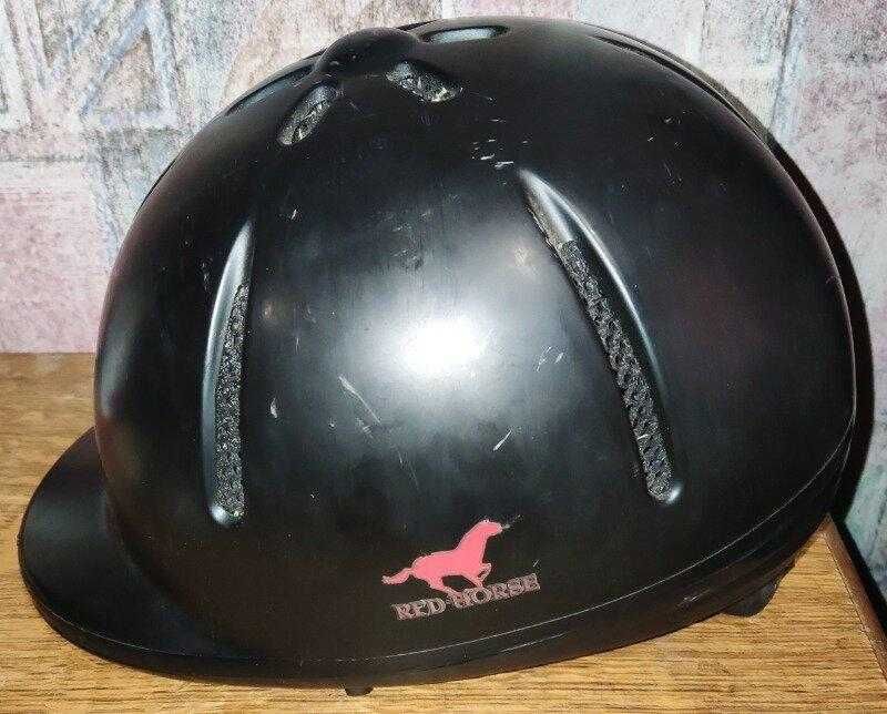 Детский шлем Red Horse для конного спорта, 50-54см