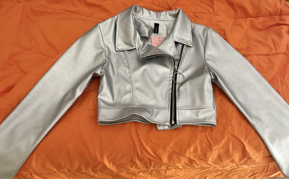 Casaco NOVO prateado