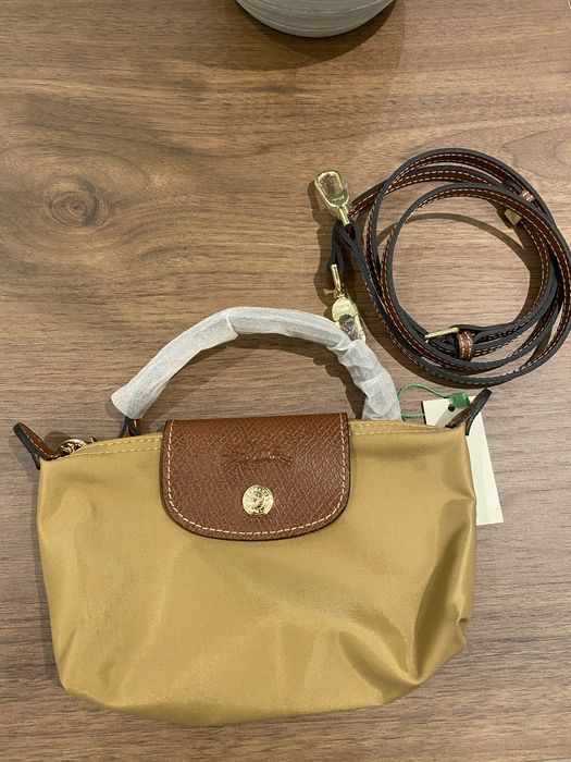 mini longchamp mostarda