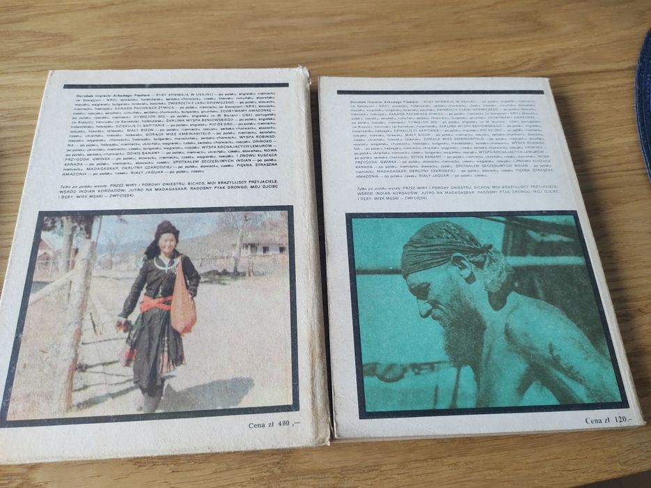 Arkady Fiedler "Dziękuję ci kapitanie", "Dzikie banany"," Dywizjon 303