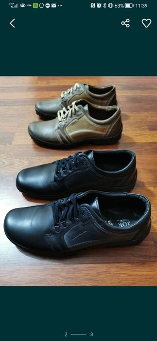 Joker Skórzane Buty Męskie Lekkie Wygodne