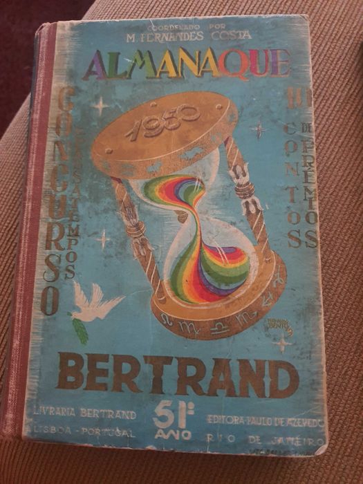 Almanaque Bertrand 1950 raro/reliquia