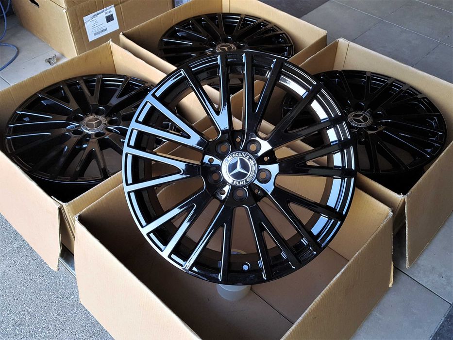 Alufelgi 18 Mercedes A B C CLA GLA ML V Vito Czarne ! 5x112 281#