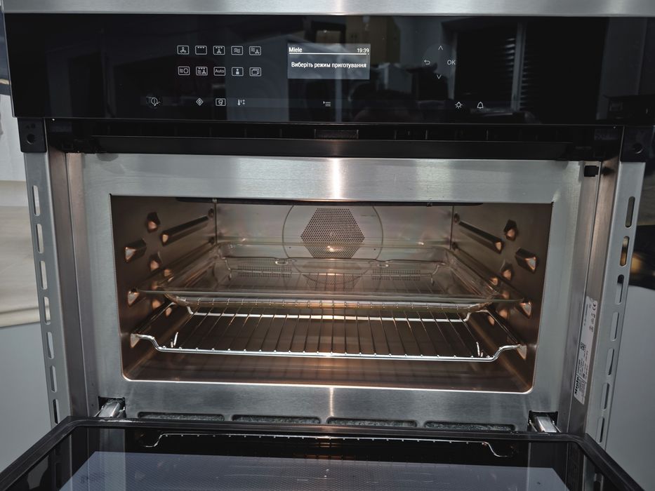 MIELE Духова шафа з мікрохвильовою КОМБІ  45 см висоти 60 ширини
