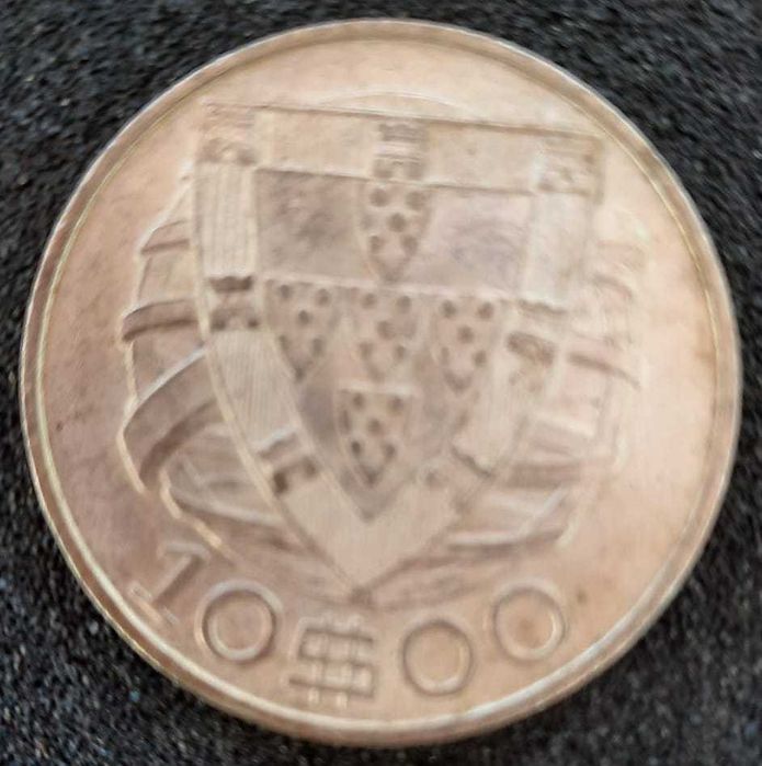 Só para colecionadores! 10$00 (dez escudos) em prata 1940