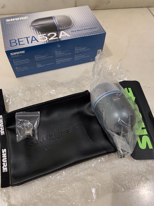 Shure Beta 52A — Microfone Profissional para Bombo