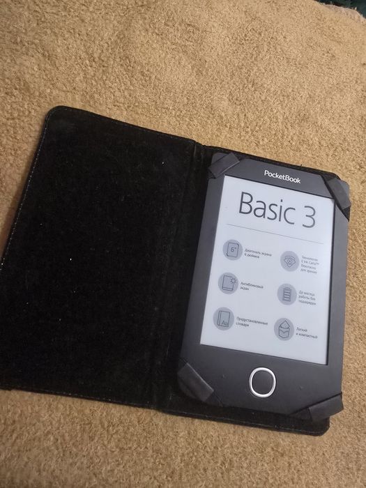 Электронная книга PocketBook 614 Basic 3 Black (PB614-2-E-CIS)