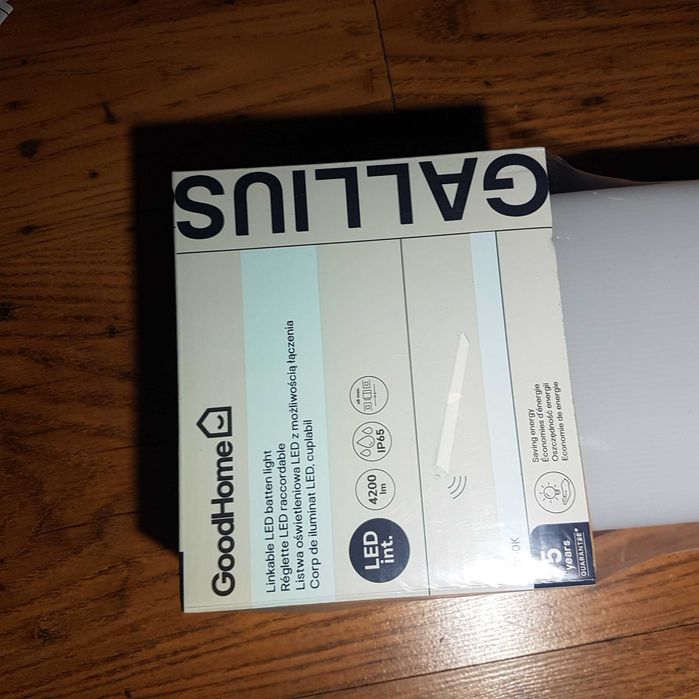 panel led Oświetlenie lampa +czujnik GoodHome Gallius 4200 lm 120x10x6