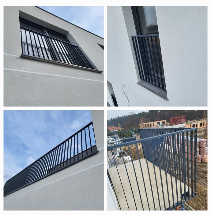 Balustrady metalowe.