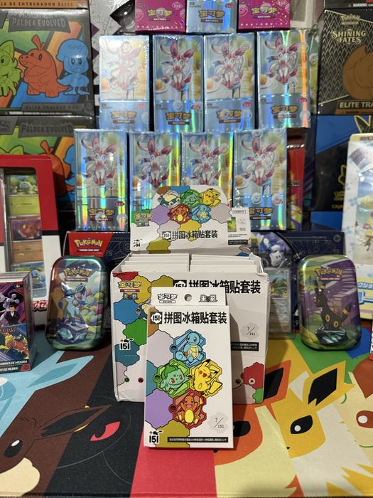 Pokemon Collect 151 Jigsaw Magnet Set