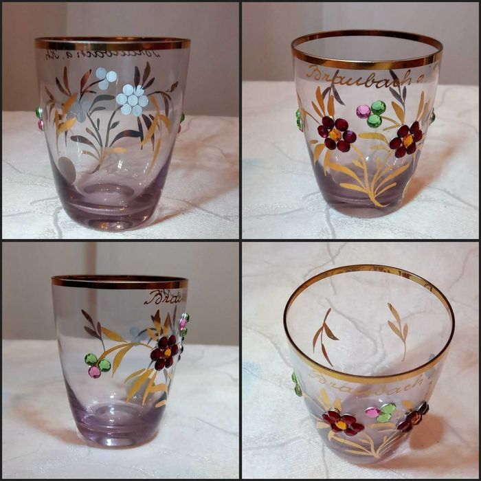 Стопки(кришталь/позолота ER-WI), келих(Олімпійські ігри 1984)