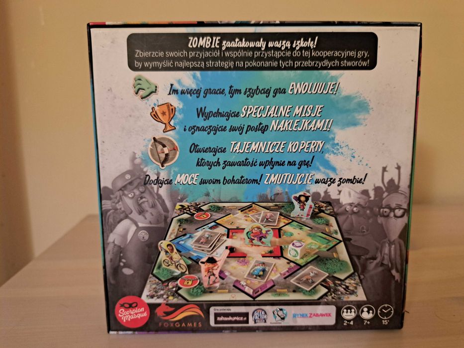 Zombie Kidz gra planszowa roku