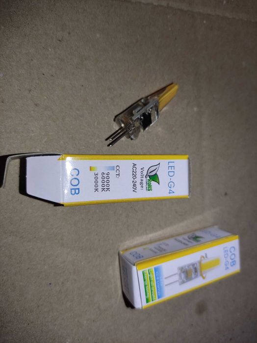 Лампа COB G4 220в  2шт