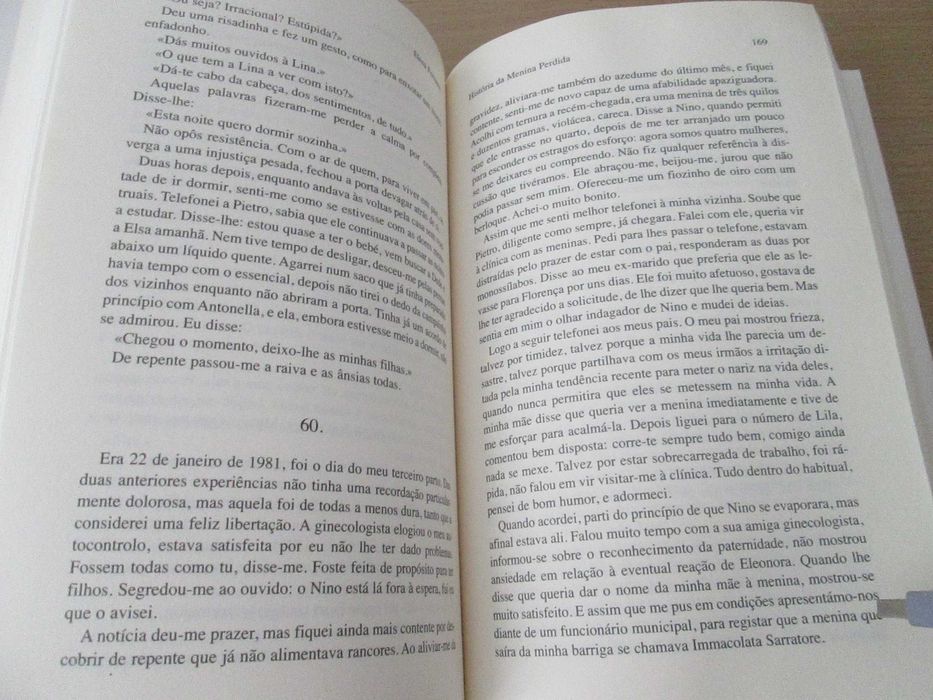 História da Menina Perdida de Elena Ferrante