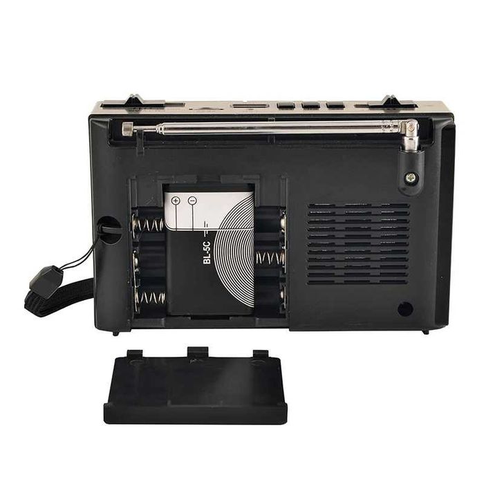 Radio przenośne AM/FM z lampką LED CMIK