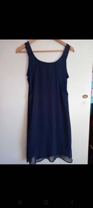 Vestido de cavas, azul escuro - S - Desigual