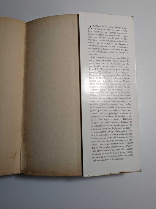 “O Doutor Jivago” (Boris Pasternak)