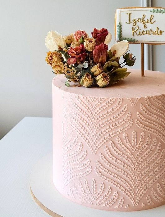 Stencil para decoração de bolo, totalmente novo