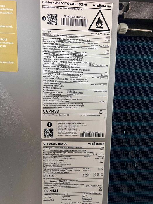 Viessmann Vitocal 15X A pompa ciepla