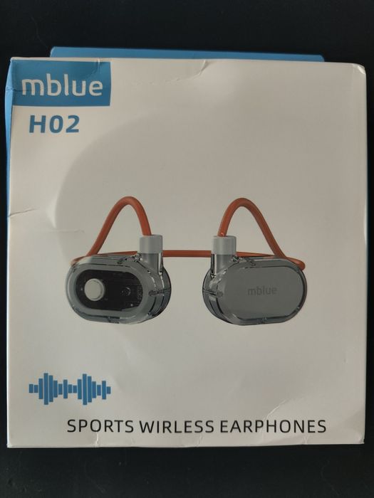 Bluetooth навушники, бездротові навушники Mblue