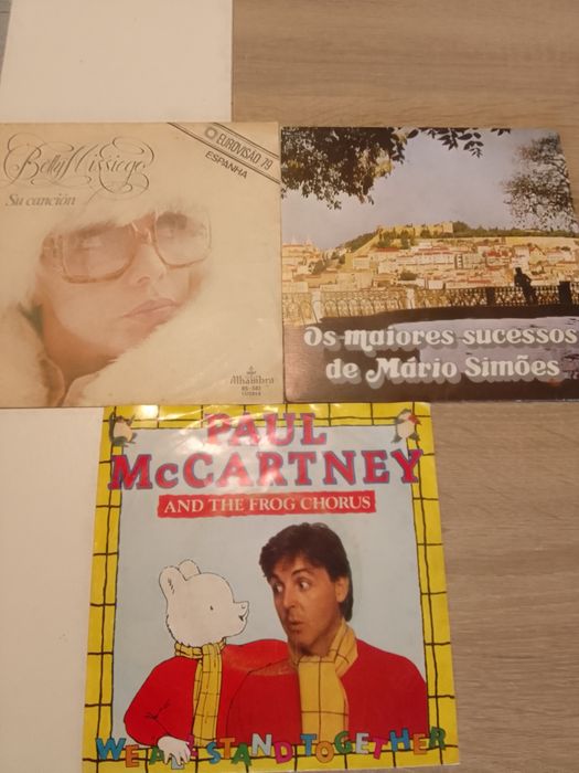 25 discos singles em VINIL musica variada