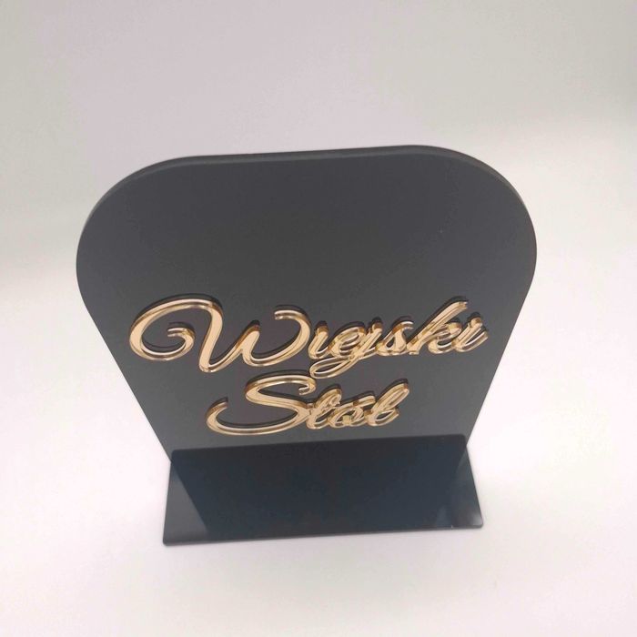 Tabliczka Na Stół Wiejski Stół Na Ślub Wesele Dekoracje Sali