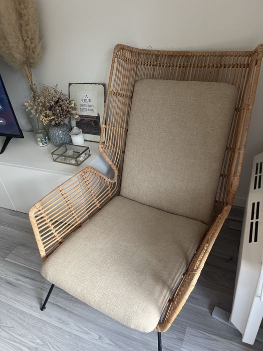 Cadeira rattan la redoute