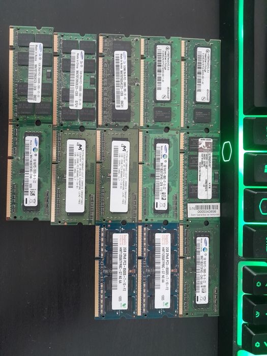 Memórias portátil DDR2 e DDR3