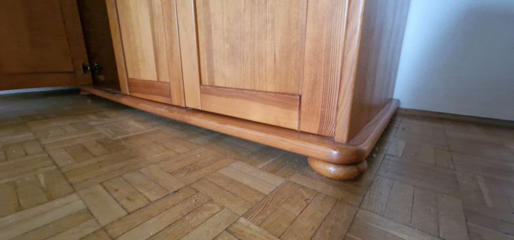 Transport Szafa 3 drzwiowa sosnowa drewniana