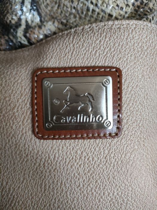 Mala Cavalinho bucket bege/camel