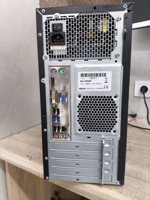 Системный блок TAROX ASUS i5-3470 6Gb DDR3 SSD 128Gb HDD 500Gb