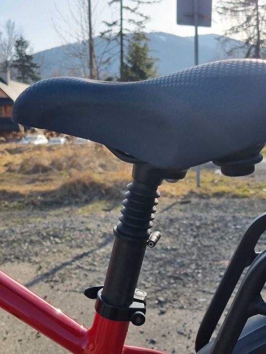 Rower elektryczny Ecobike RX500 suv 17 cali, faktura
