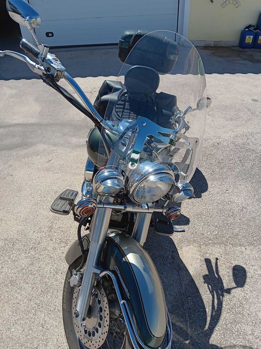 Yamaha drag star 1100 verde