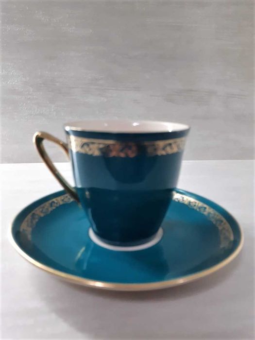 Porcelanowy serwis kawowy Tułowice ( 6 kolorów ).