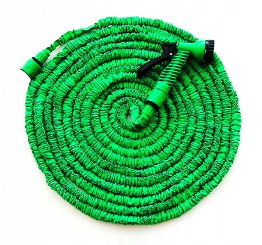 Wąż ogrodowy X-HOSE rozciągliwy 10 do 30m + pistolet