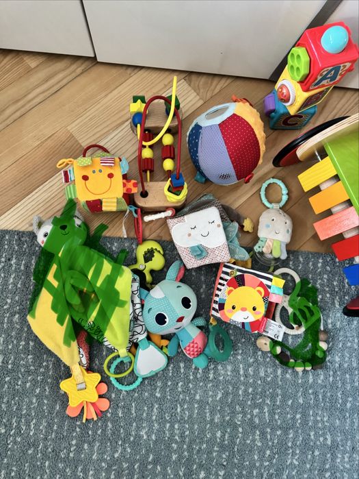 Брязкальця іграшки гризунці для найменших haba tiny love moulin roty