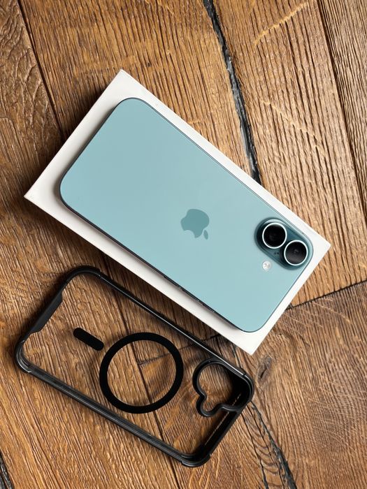 iPhone 16 z bat. 100%, idealny! berylowa zielen