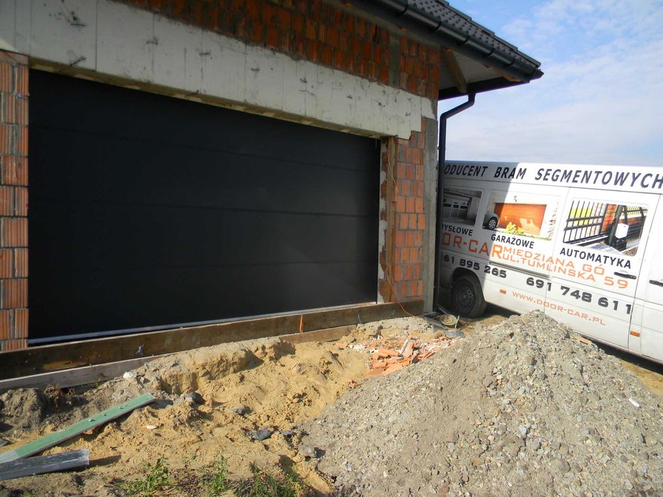 Brama segmentowa ocieplona Złoty Dąb 480 x 225